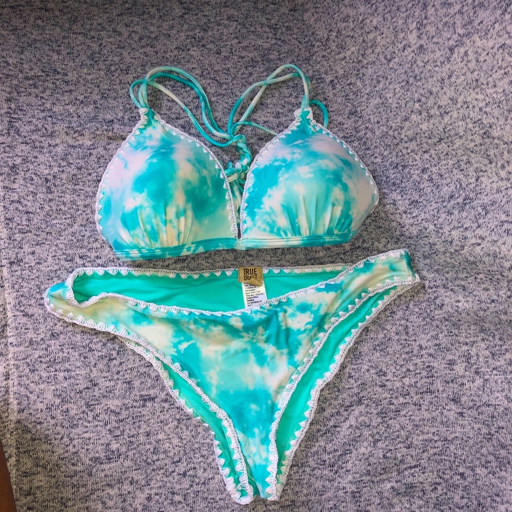 Tie-Dye Bikini Set